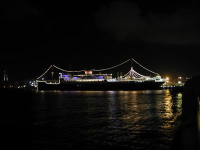 優雅な豪華客船